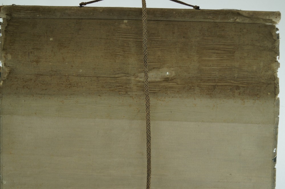Kakemono Landschaft Montierungsdetail 3