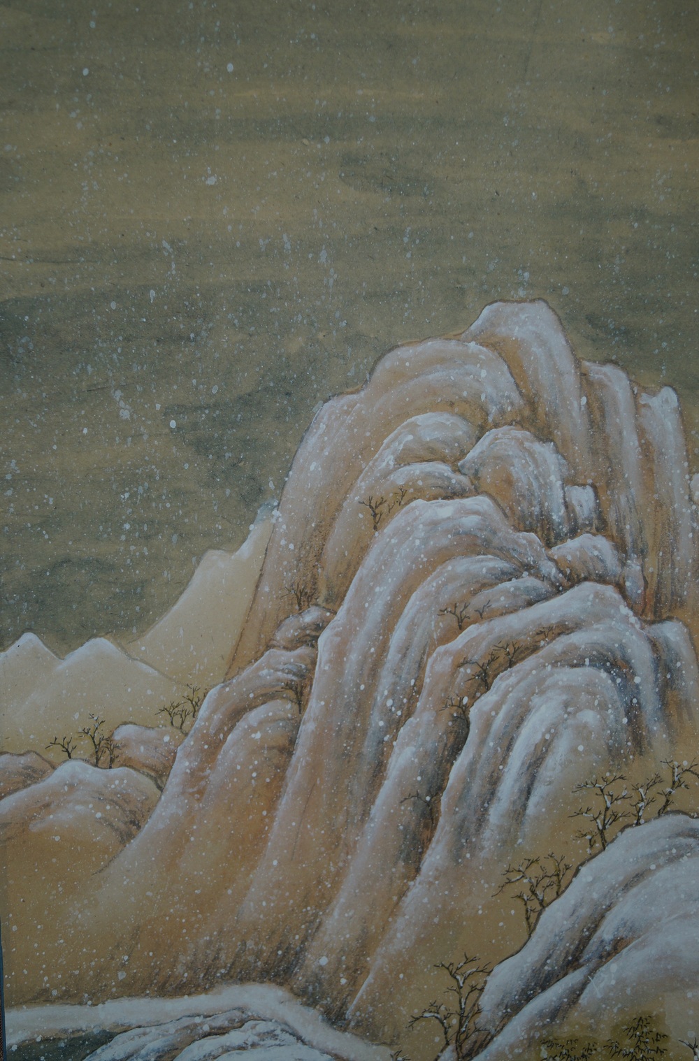 Berglandschaft Berglandschaft Nahaufnahme 1