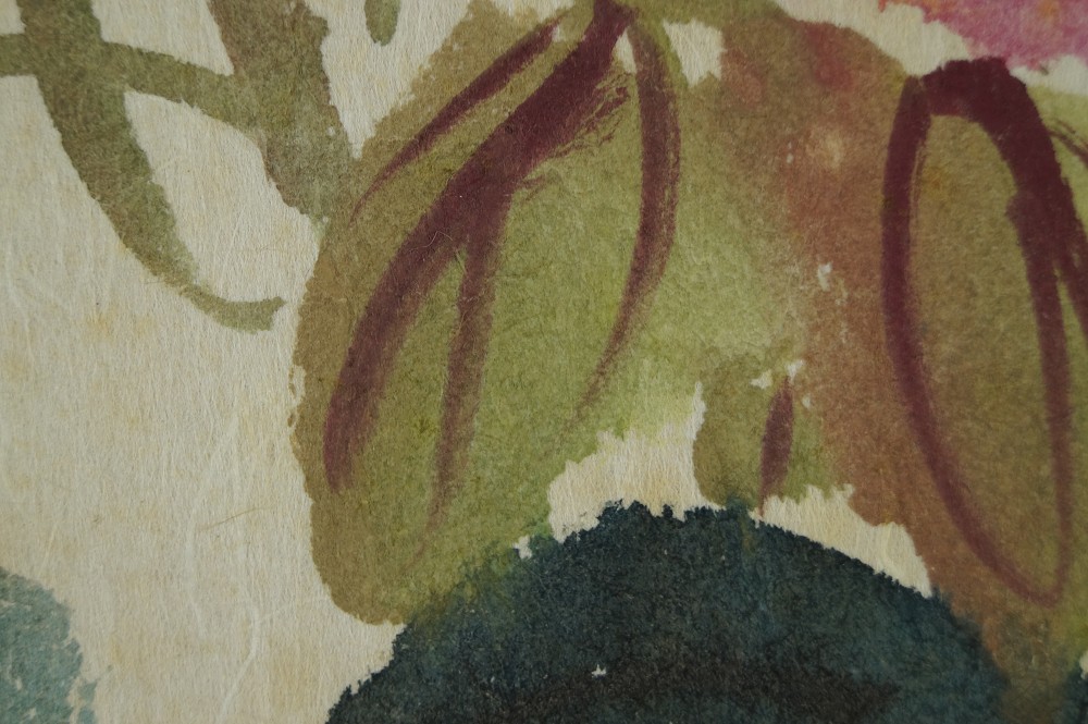 Peonies motif close-up 3