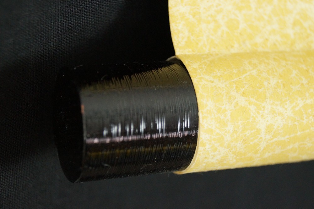 Enso Kalligrafie von Muneyoshi Hazama Rollendetail