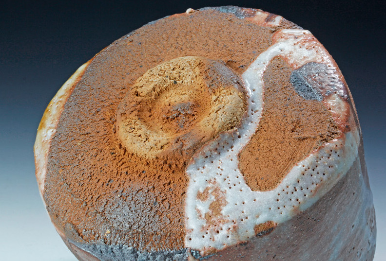 Chawan von Shibayama Riiya Boden Nahaufnahme 2