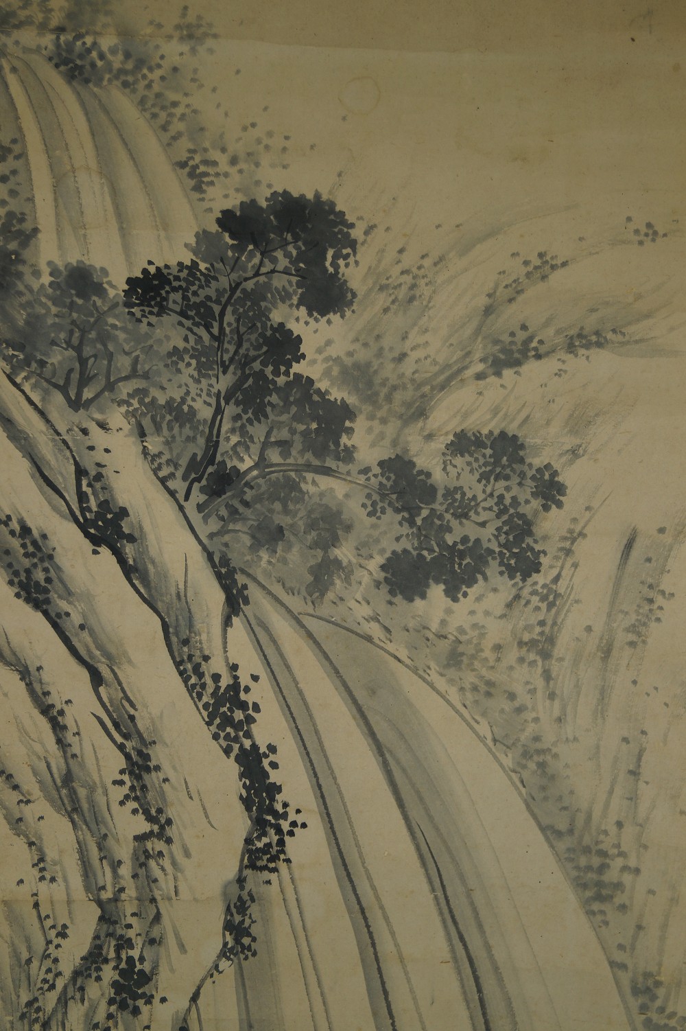 Wasserfall Rollbild Wasserfall-Motiv Nahaufnahme 1