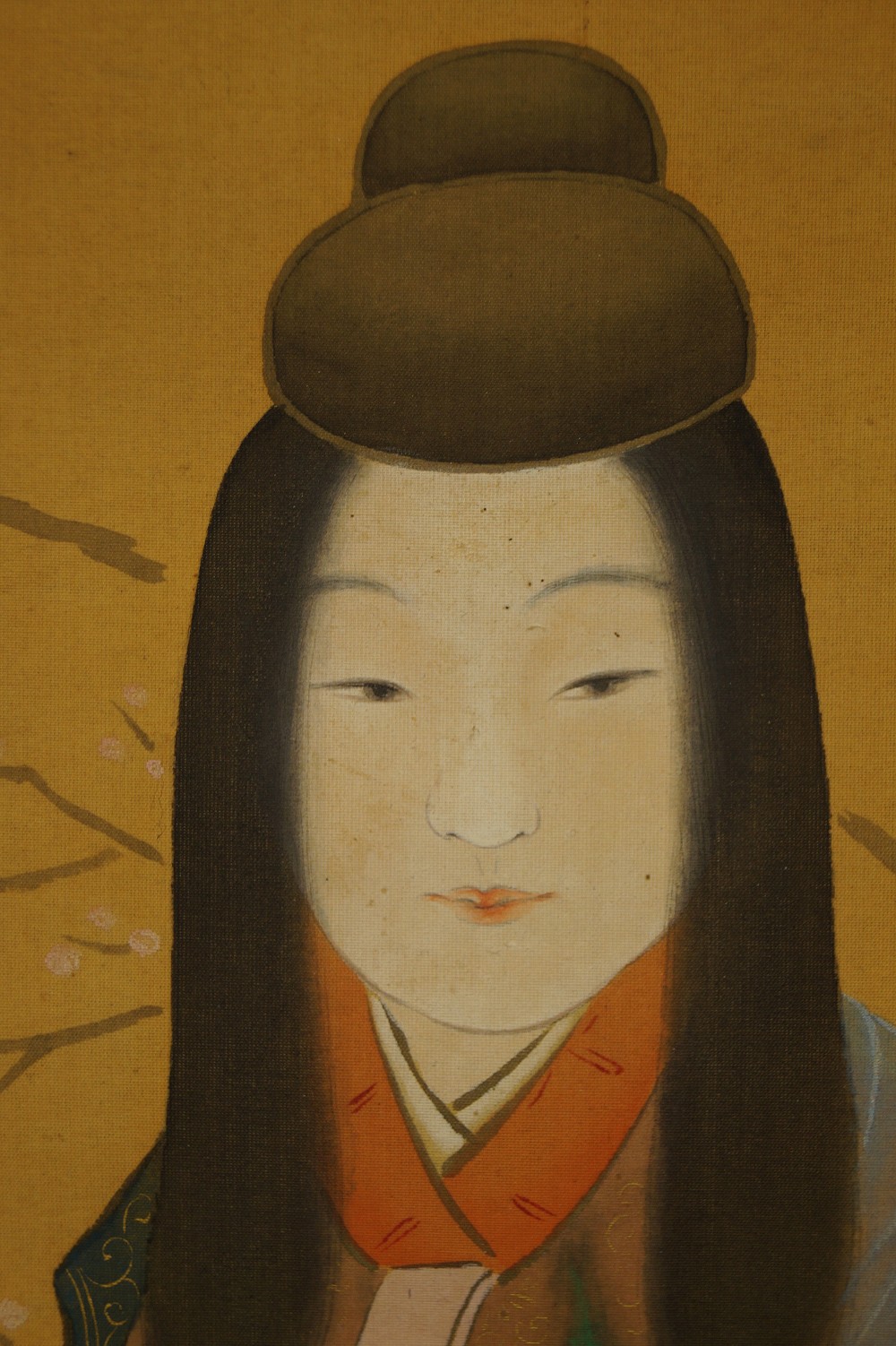 Beauty in Kimono Face Close-Up 2