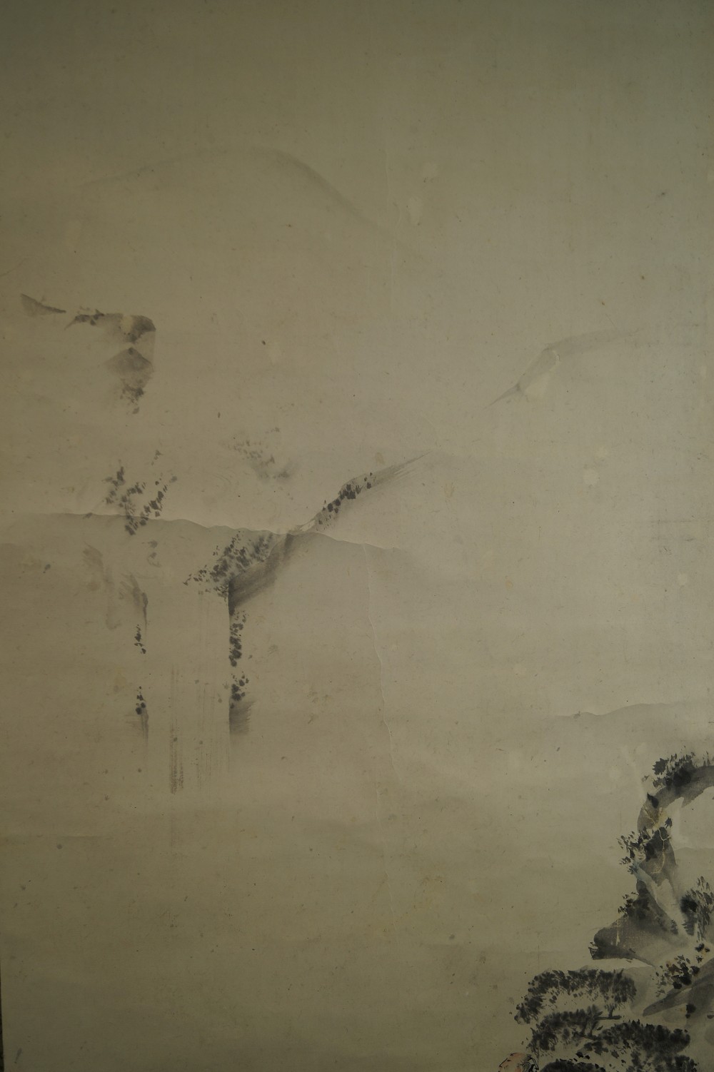 Landschaft von Hijikata Torej Rollbild 2 Landschaft Nahaufnahme