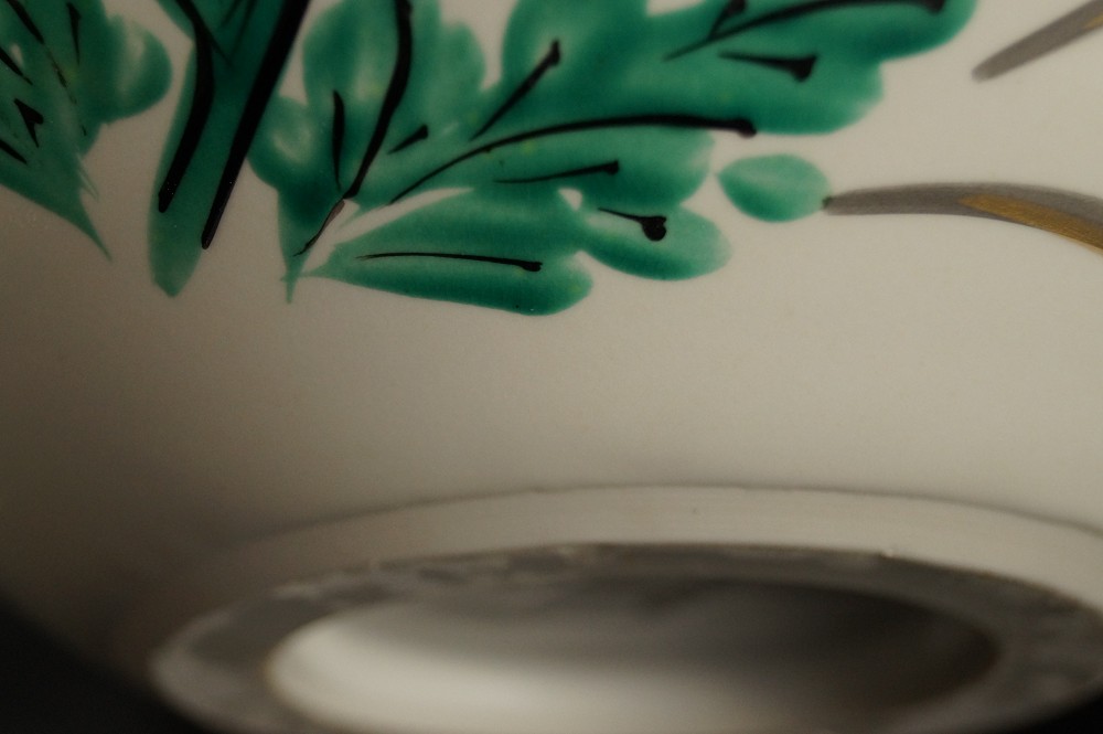 Flower vase base close-up 1