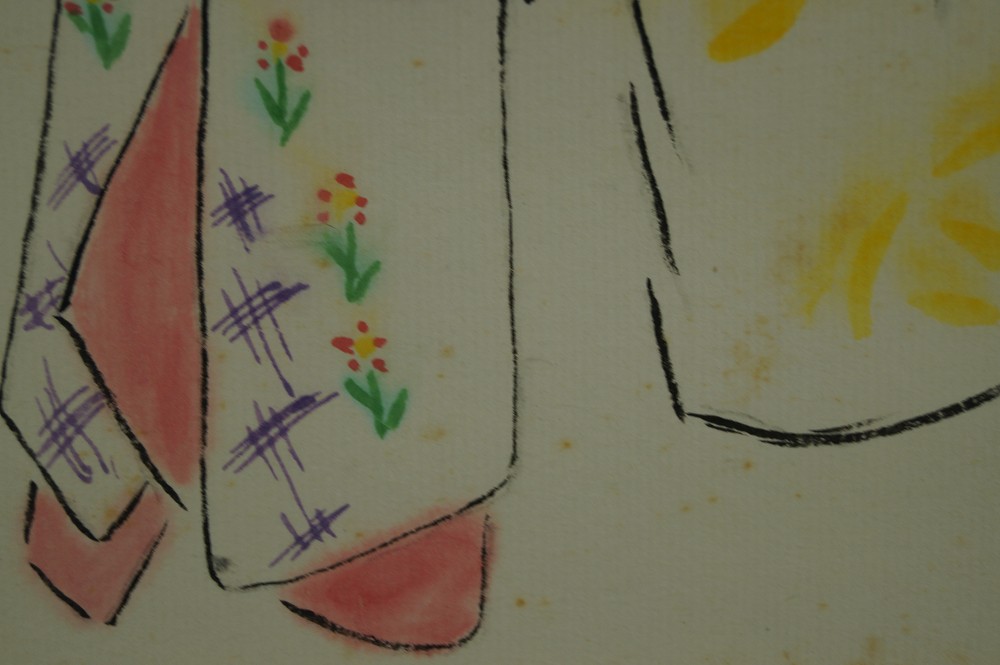 Hina dolls close-up of garment