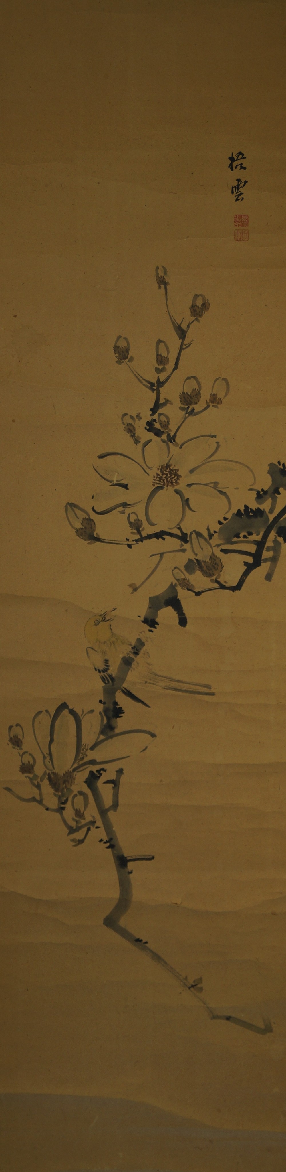 Kakemono Flowers Full Motif Without Mounting
