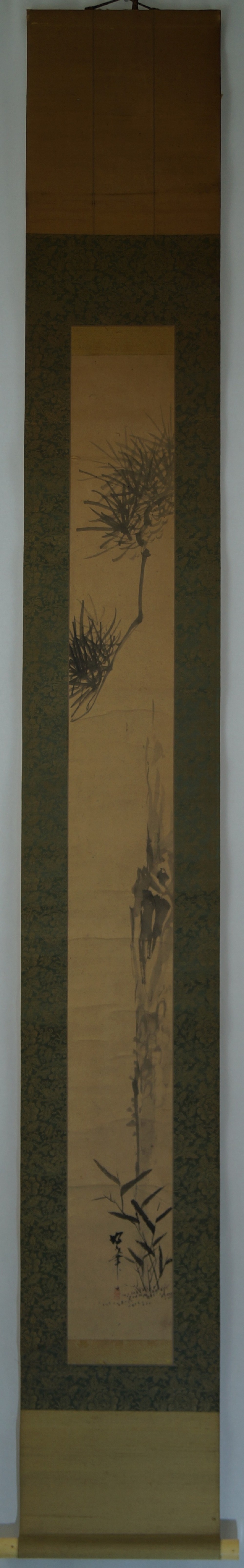 Kakemono Pine Full View Hanging Scroll
