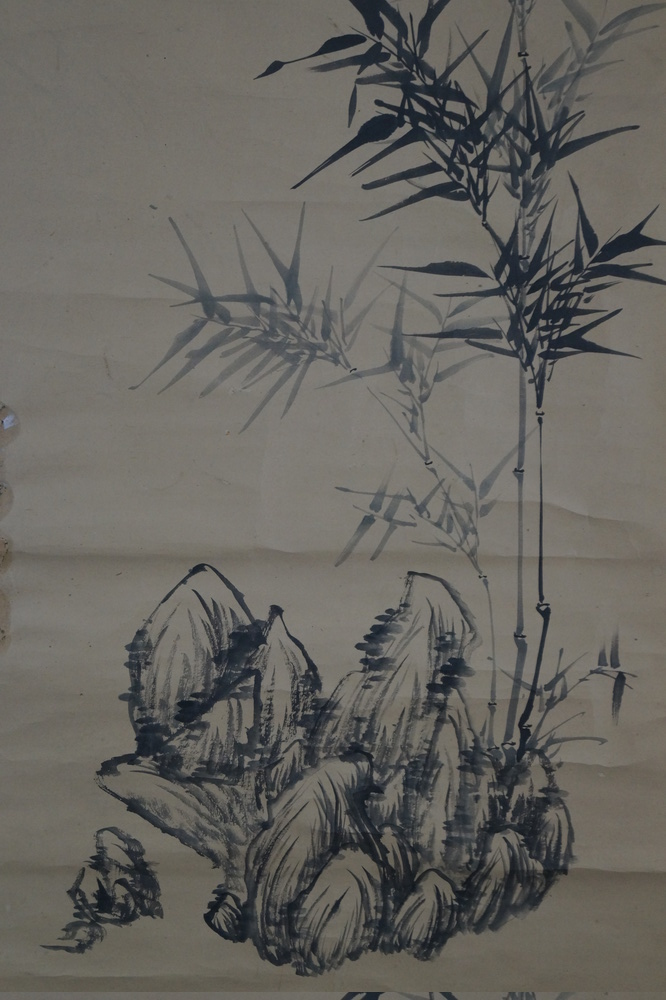 Bamboo Rock and Bamboo Close-Up