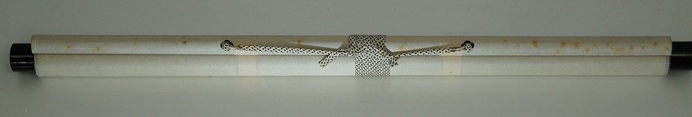 Kalligrafie Wild Rollbild Kakejiku Kakemono zusammengerollt