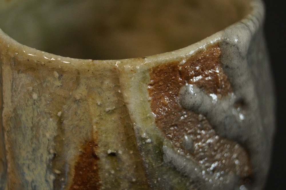 Tanba Chawan by Tsuyoshi Uenaka Glaze Close-Up 3