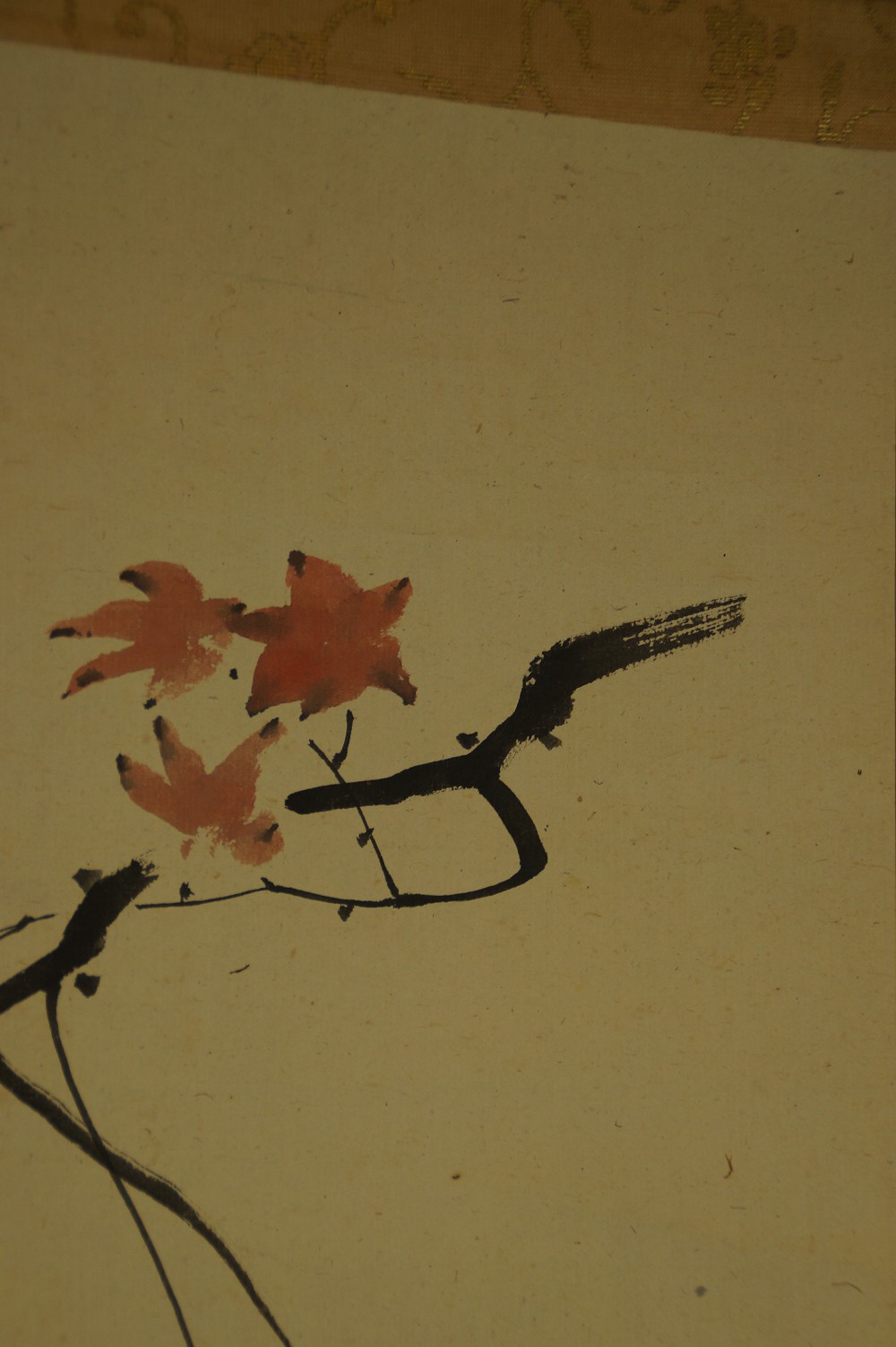 Autumn Song Maple Motif Close-Up 1