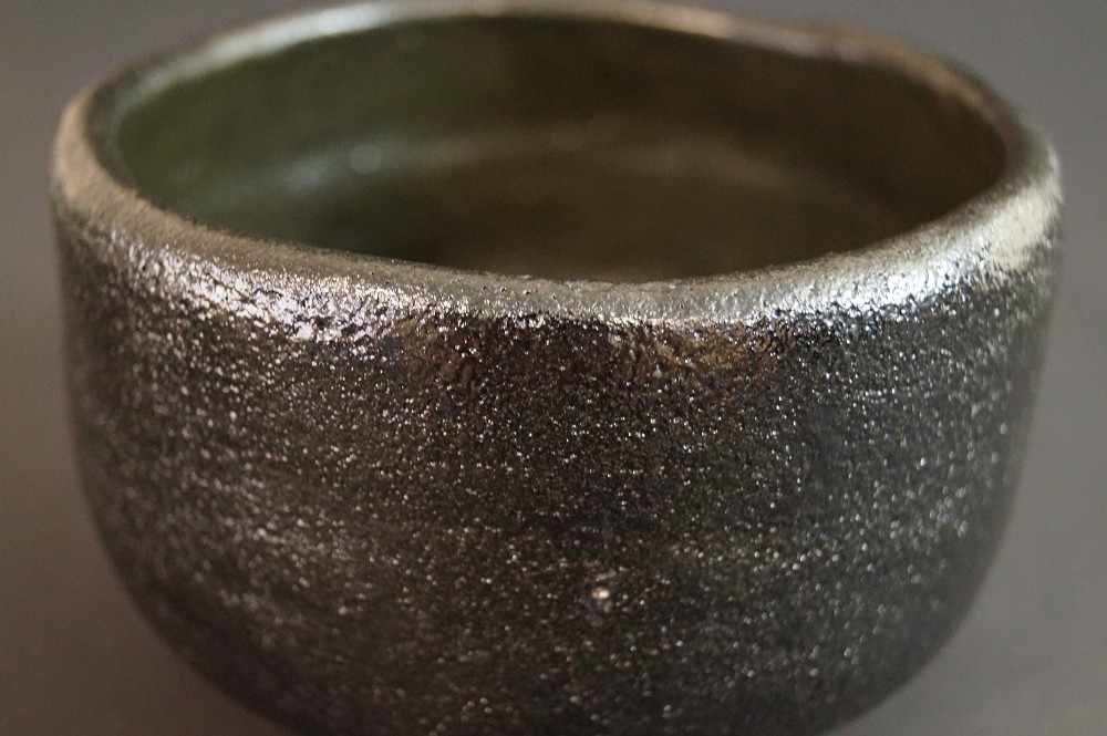 Chawan Raku Ware by Shien Takeda Back View