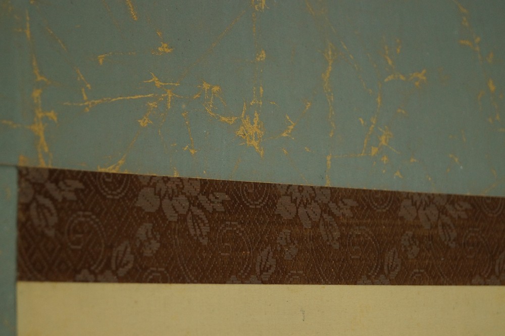 Herbst Rollbild Montierungsdetail