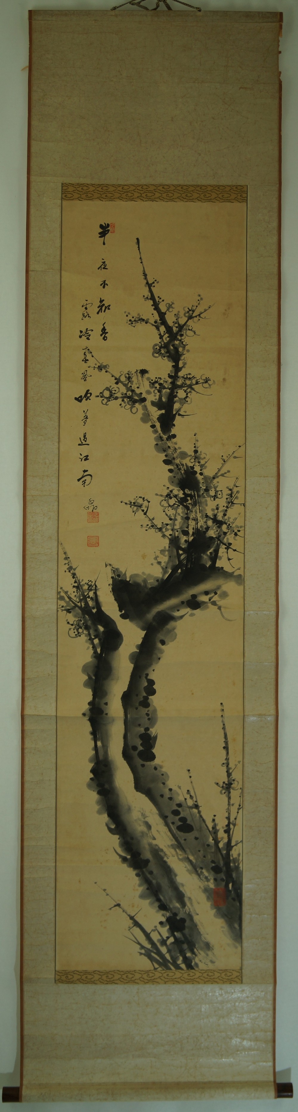 Plum Tree Full View Hanging Scroll