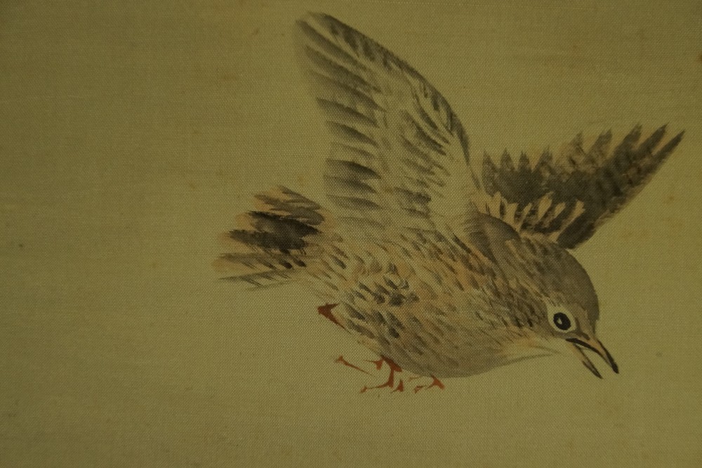 Bamboo in Snow by Nakajima Ariaki Bird Motif Close-Up 2