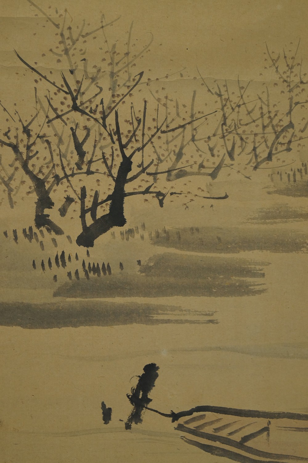 Kakemono Landschaft Motiv Nahaufnahme 2