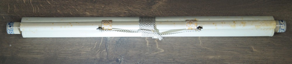 Kalligrafie Zusammengerollt