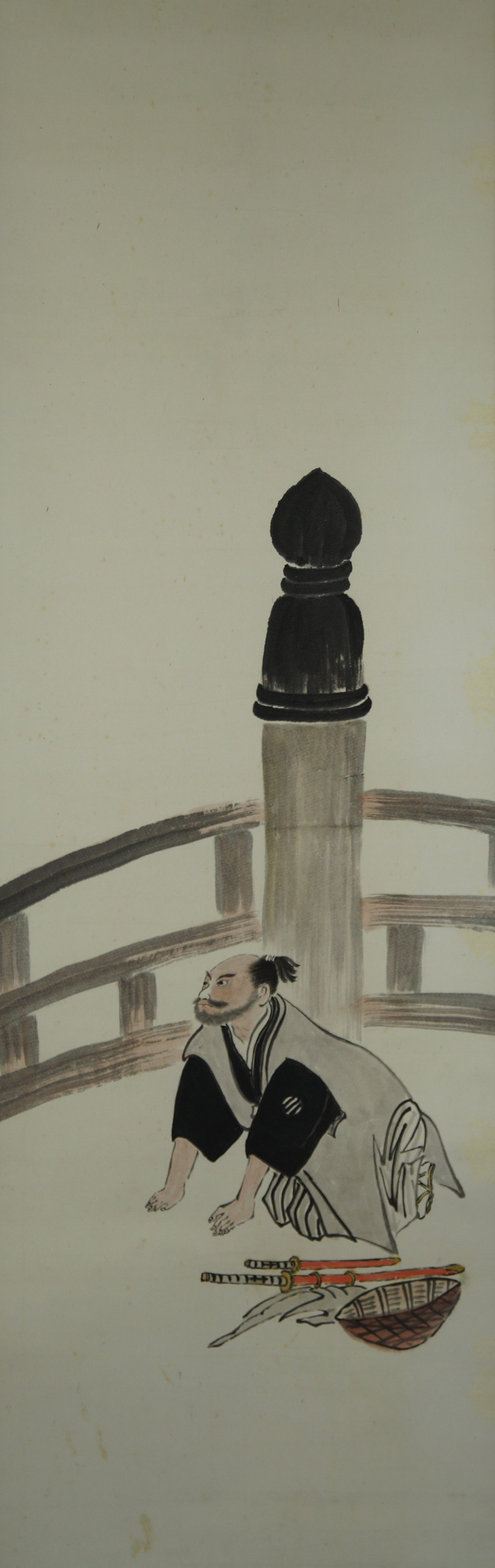 Samurai Hanging Scroll Full Motif Without Mounting