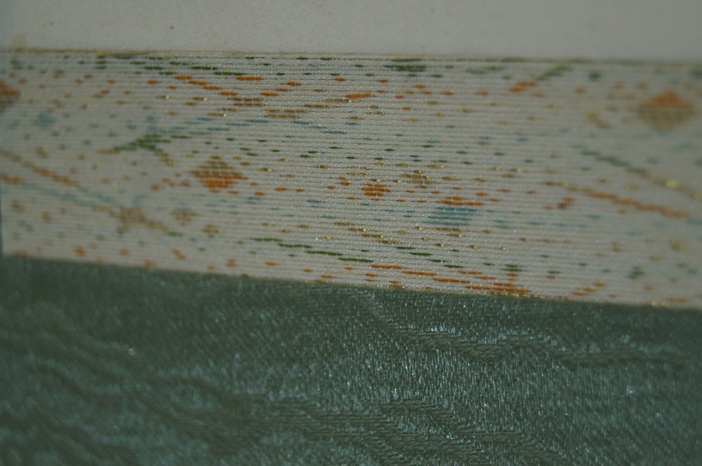 Kakemono Leaping Koi Mounting Detail 2