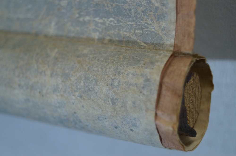 Bamboo Hanging Scroll Scroll Detail 1
