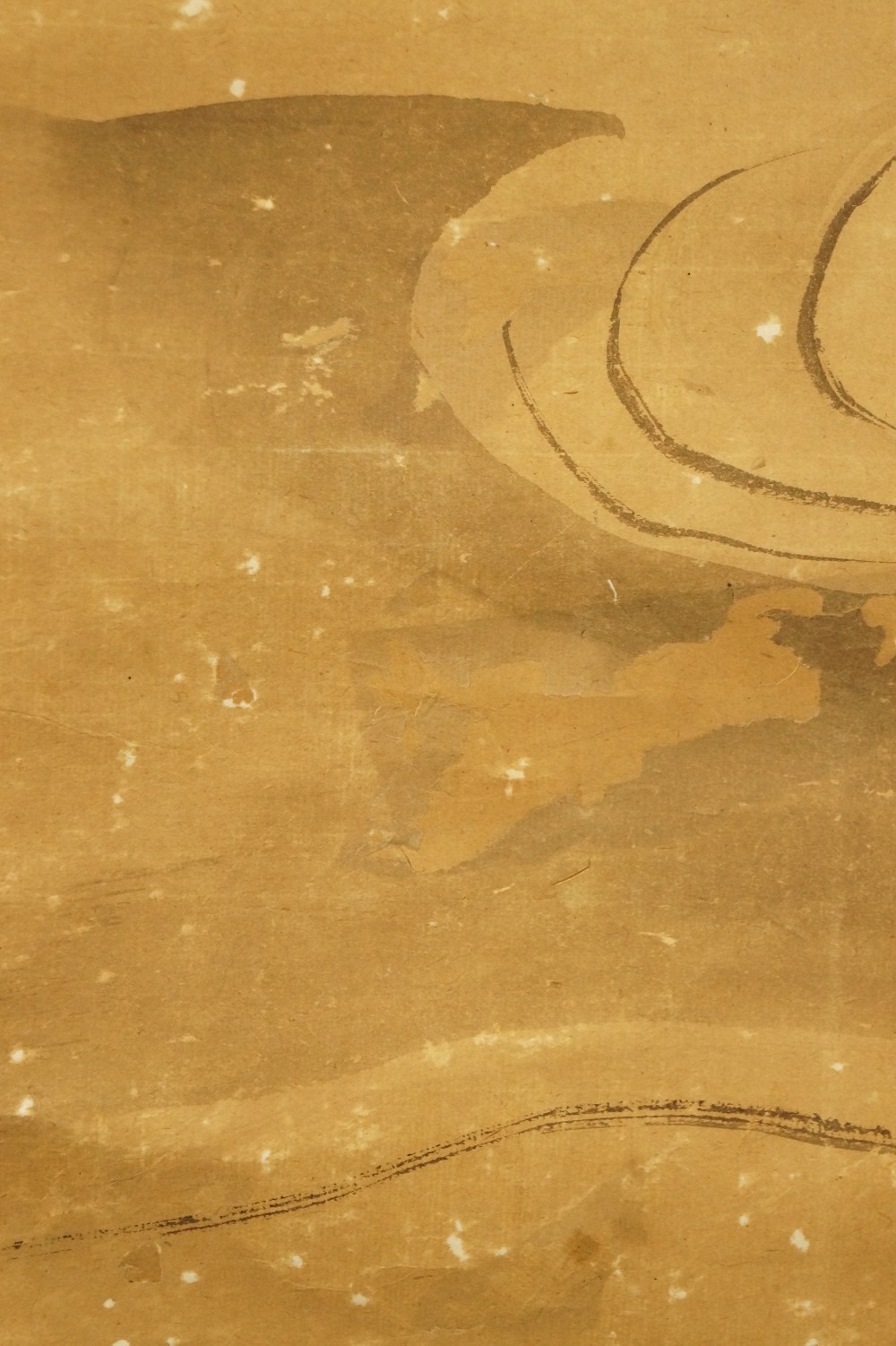 Wild Goose in Moonlight Tanaka Koga Water Landscape Close-Up