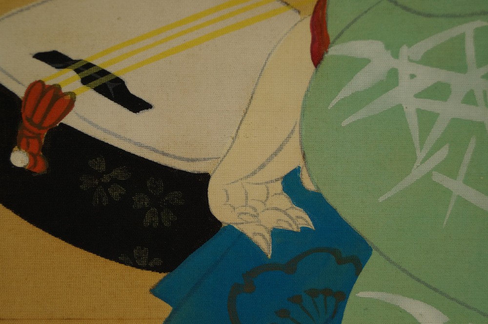 Beauty Hanging Scroll Motif Close-Up 3