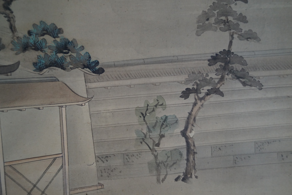 The Farewell garden close-up