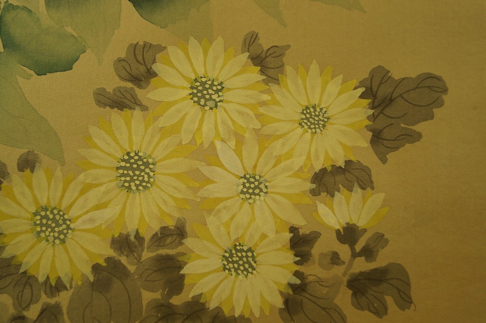 Flowers chrysanthemums close-up