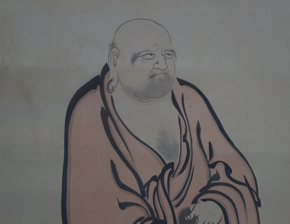 Bodhidharma upper body close-up
