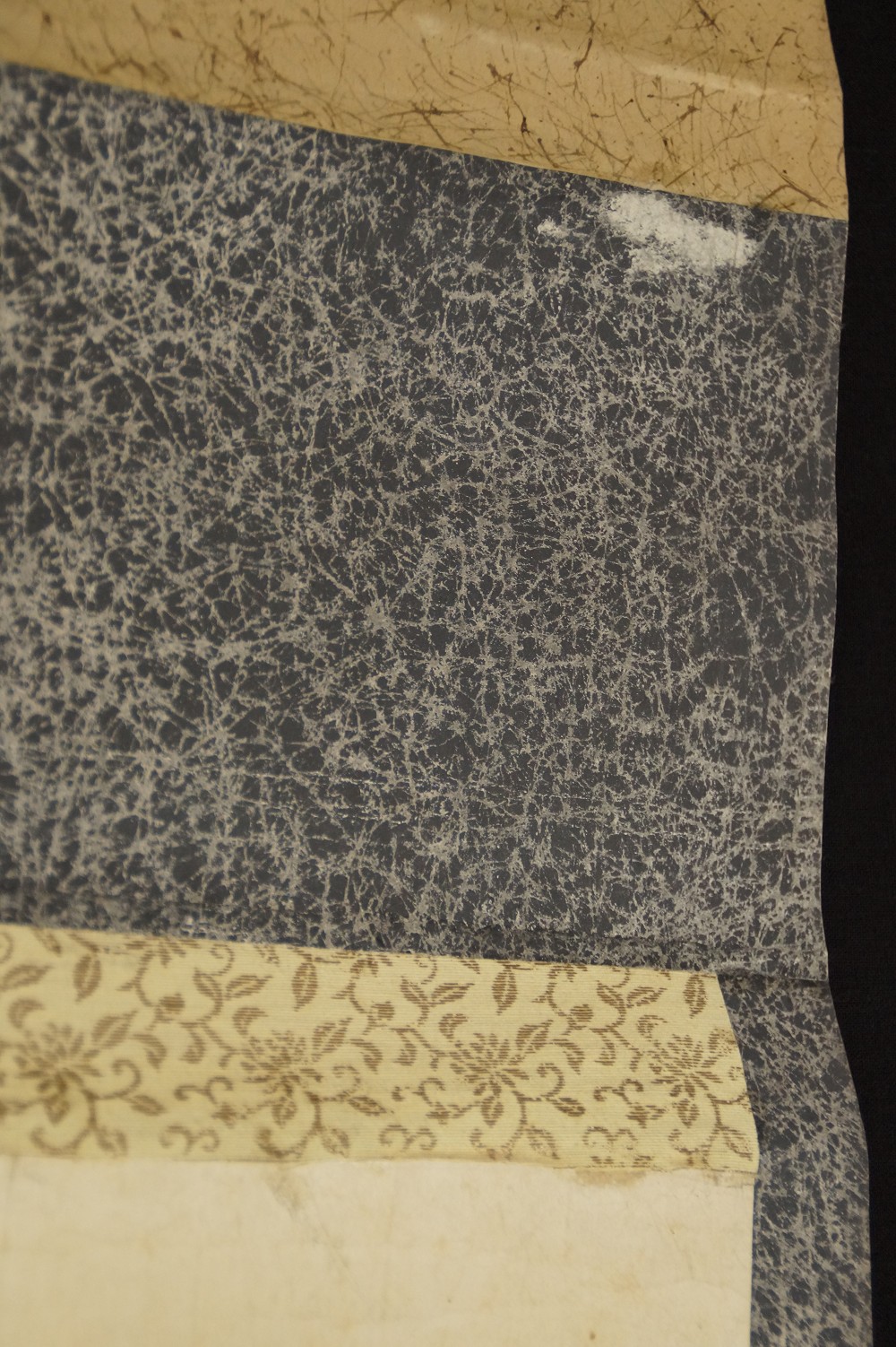 Eule im Herbst von Yurin Ishikawa Montierungsdetail