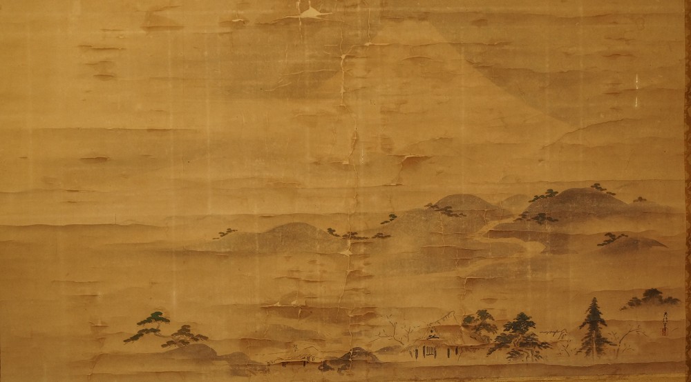 Berg Fuji Kakemono Gesamtmotiv ohne Rahmung