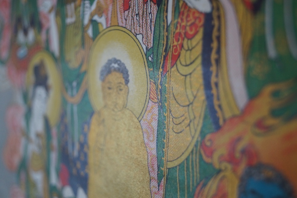 Die 13 Buddhas - Japanisches Rollgemälde (Kakejiku)