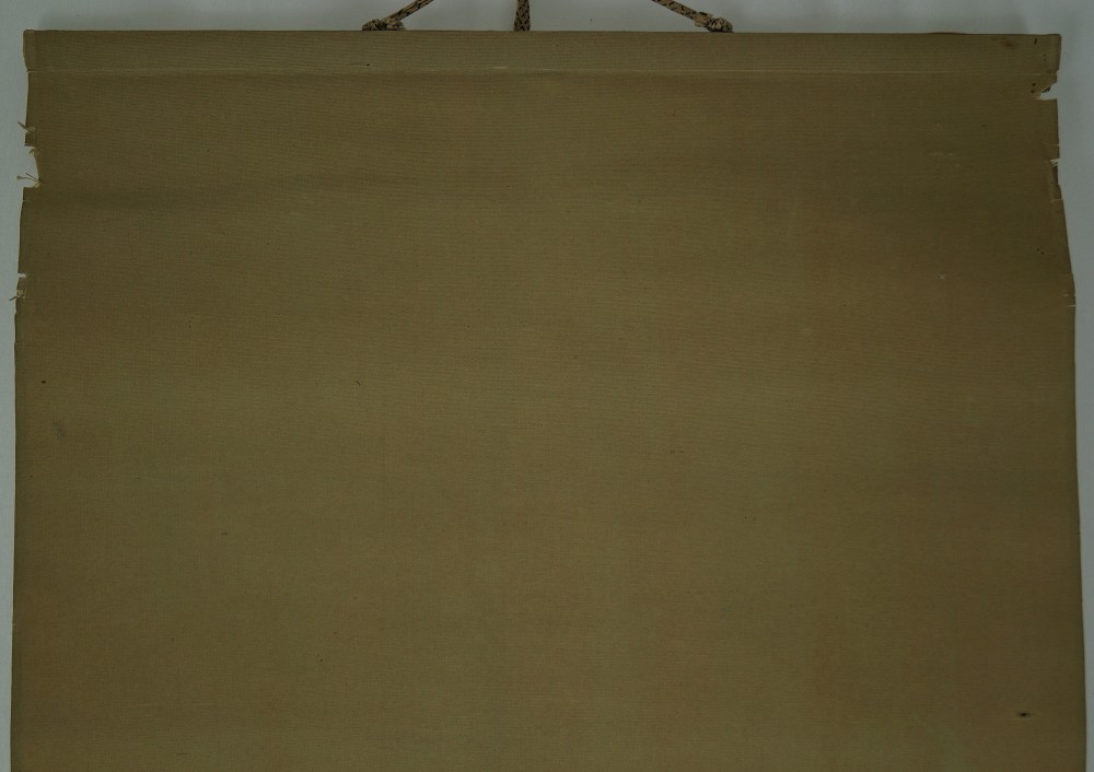 Plum Blossom in Snow Hanging Scroll Mounting Detail 1