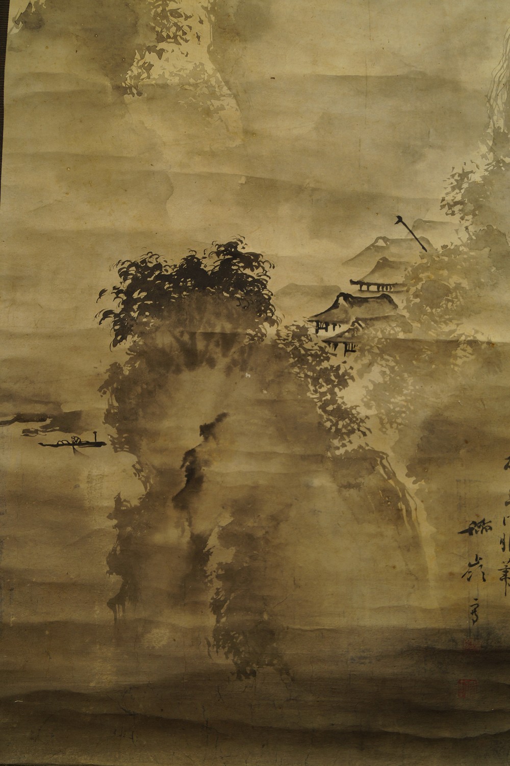 Landschaft und Hotei Landschaft Motiv Nahaufnahme 2