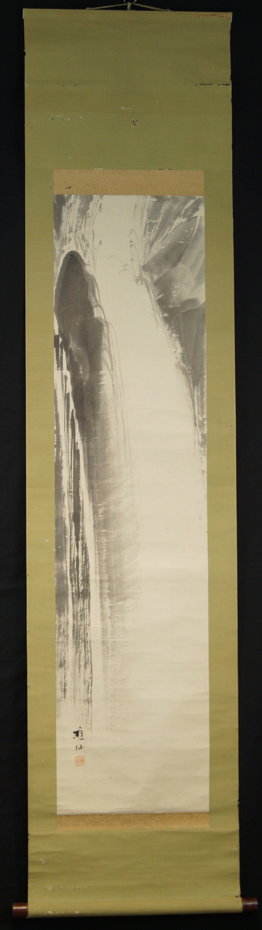 Wasserfall Rollbild Gesamtansicht Rollbild