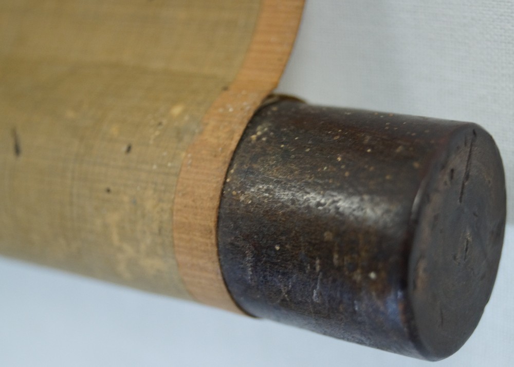 Kakemono flowers roller detail