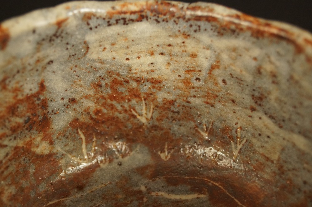 Interior Glaze with Scratch Marks Interior View Close-Up