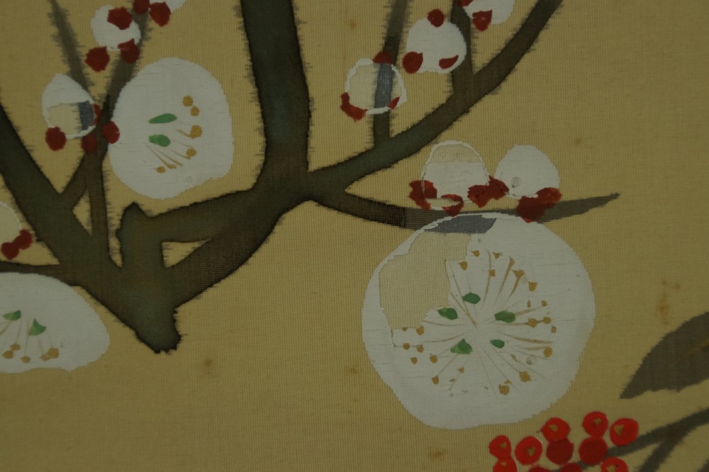 Blossoming Plum Branch by Sakai Houki Plum Blossom Motif Close-Up 3