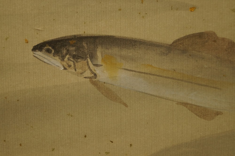Ayu Hanging Scroll Ayu Motif Close-Up 2