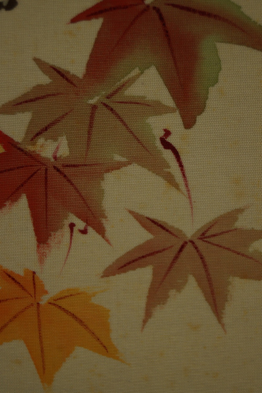 Bird on Maple Branch by Suma Natsugo Mounting Detail 2