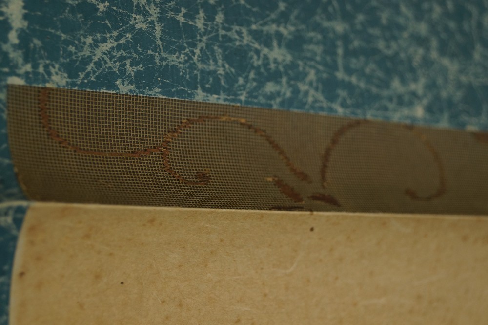Teezeremonie Rollbild von Daiki Tachibana Montierungsdetail
