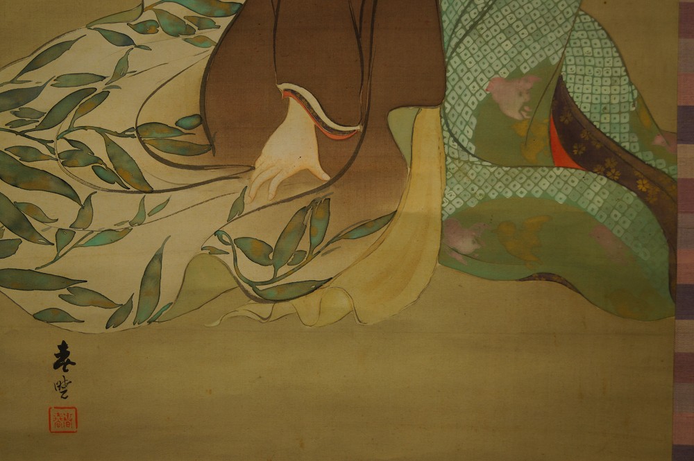 Beauty at the Window Bijin Motif Close-Up 3