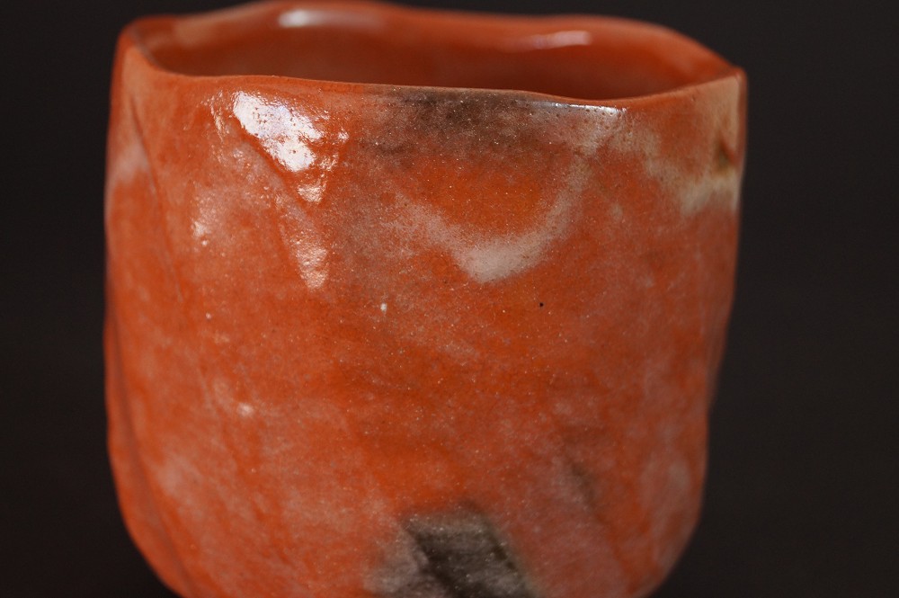 Kyoto Yunomi by Kiyoraku Heian Glaze Close-Up