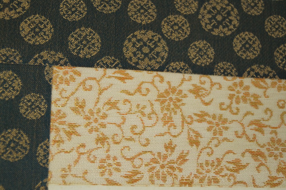 Samurai Hanging Scroll Mounting Detail