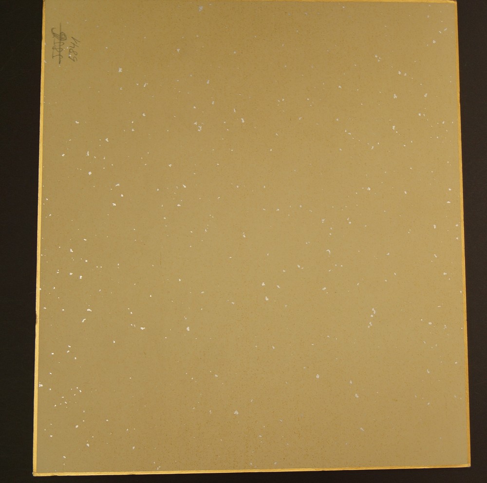 Shikishi Kalligrafie Mode Rueckseite