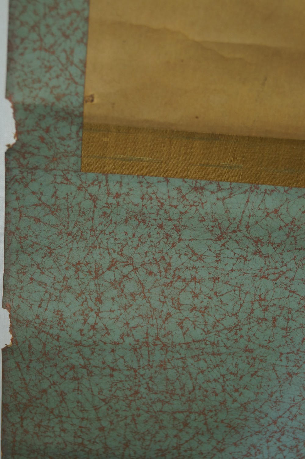 Tea Master Hanging Scroll Mounting Detail 2