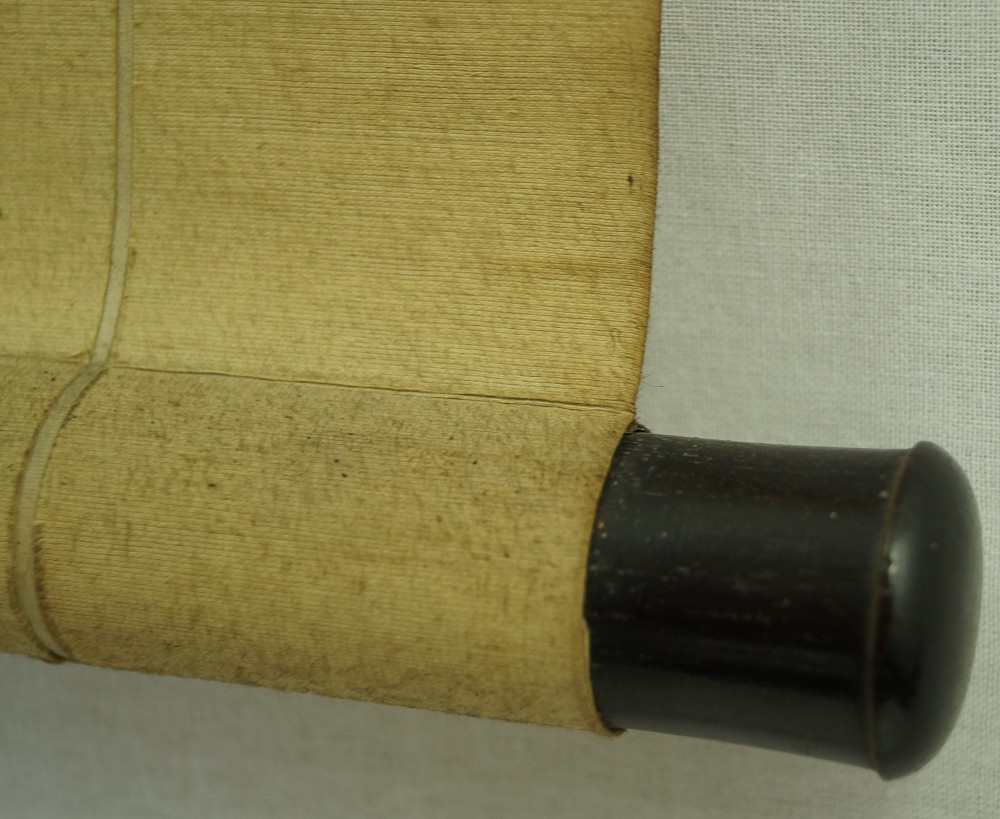 Grasses Hanging Scroll Scroll Detail