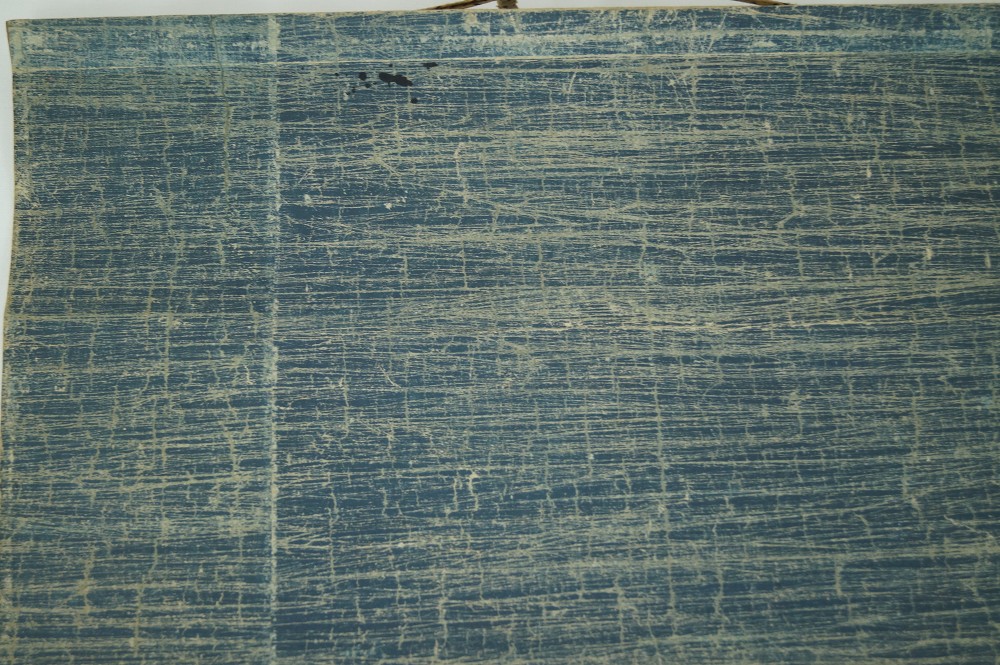 Hanging Scroll Rising Sun Mounting Detail