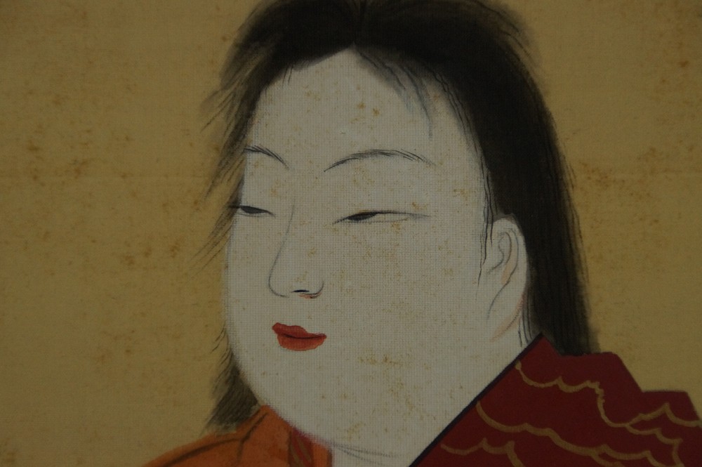 Extreme Close-Up of the Woman's Face